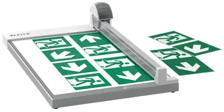 "Leitz Precision" biuro popieriaus žoliapjovė A3, 15 lapų, automatinis spaustukas, nerūdijantis plienas, A3, 80 g/m², plastikas, plienas