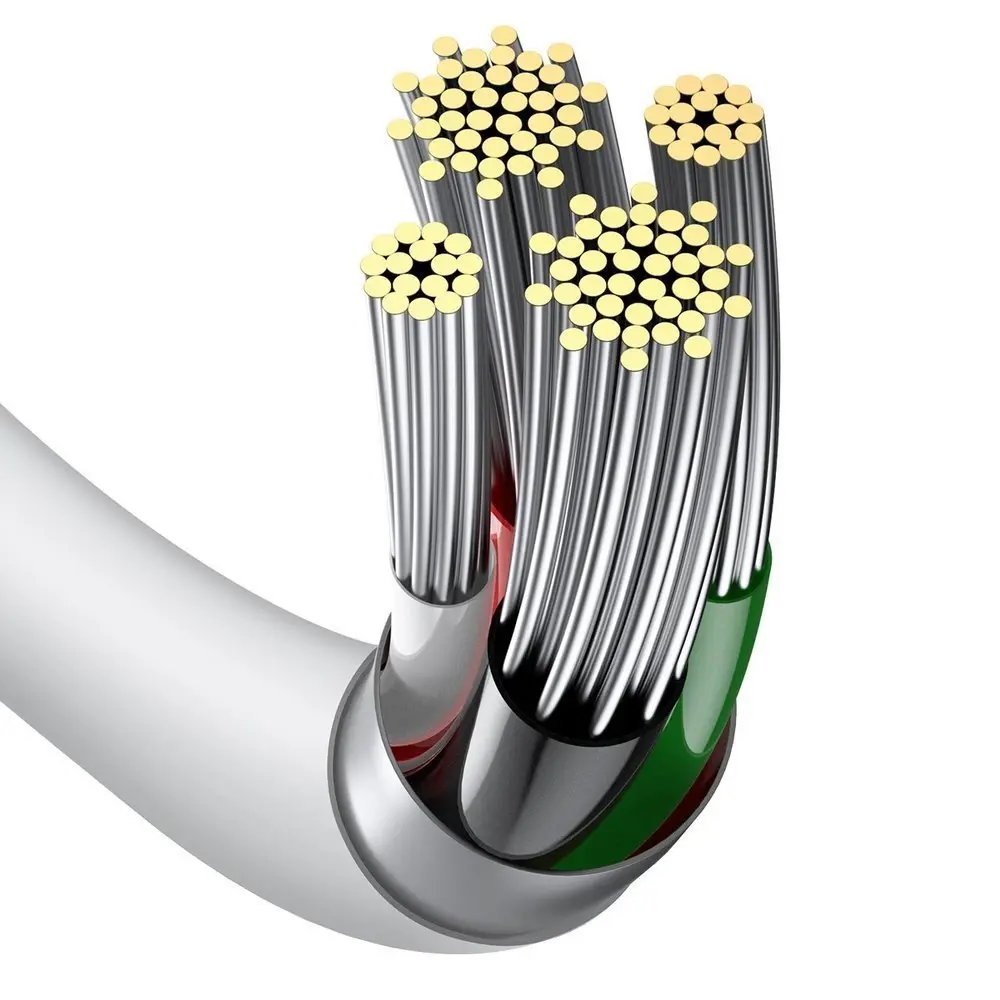 "Baseus Superior" USB - "Lightning" laidas 2,4A 1 m, baltas ( baltas)