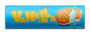 Sausainiai CORNELLIS MaxiMax, vaniliniai, 500 g