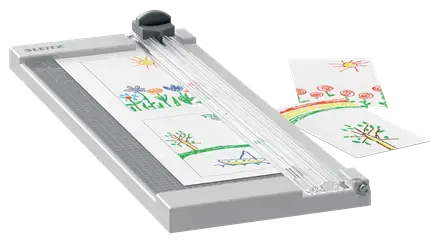 Leitz Rollenschneider Home A4, 8 lapai, A4, 80 g/m², pilkos spalvos, guma, 153 mm