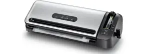 "FoodSaver FFS017X" vakuuminis sandariklis Juoda, nerūdijantis plienas