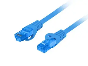 LANBERG sujungimo kabelis cat.6A FTP 1m mėlynos spalvos
