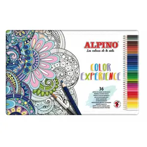 Akvareliniai pieštukai Alpino Color Experience Multicolour 36 vnt.