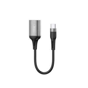 XO adapter OTG NB201 USB - microUSB black