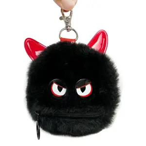 Pakabukas - Piniginė, Mini Plush Key Chain, velniukas