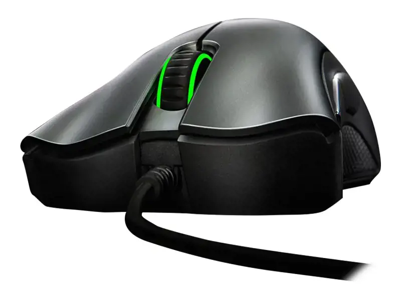 "Razer" žaidimų pelė DeathAdder Essential Ergonominė optinė pelė, balta, laidinė