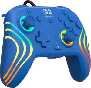 Turtle Beach wired controller Afterglow Wave Nintendo Switch 2, blue