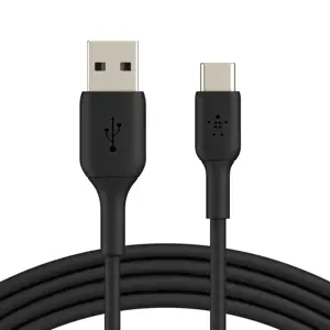 Belkin CAB001BT0MBK, 0,15 m, USB A, USB C, juoda