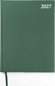 Darbo knyga STANDARD 2027, PVC, A4, žalia (Baltic)