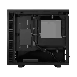 Fractal Design Define 7 Nano Black TG Light Tint, Mini ITX, Mini-DTX, maitinimo šaltinis pridedamas Ne