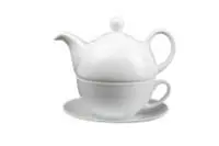 Arbatinukas TEATIME, su puodeliu/lėkštute, porcelianas, 450 ml, vnt