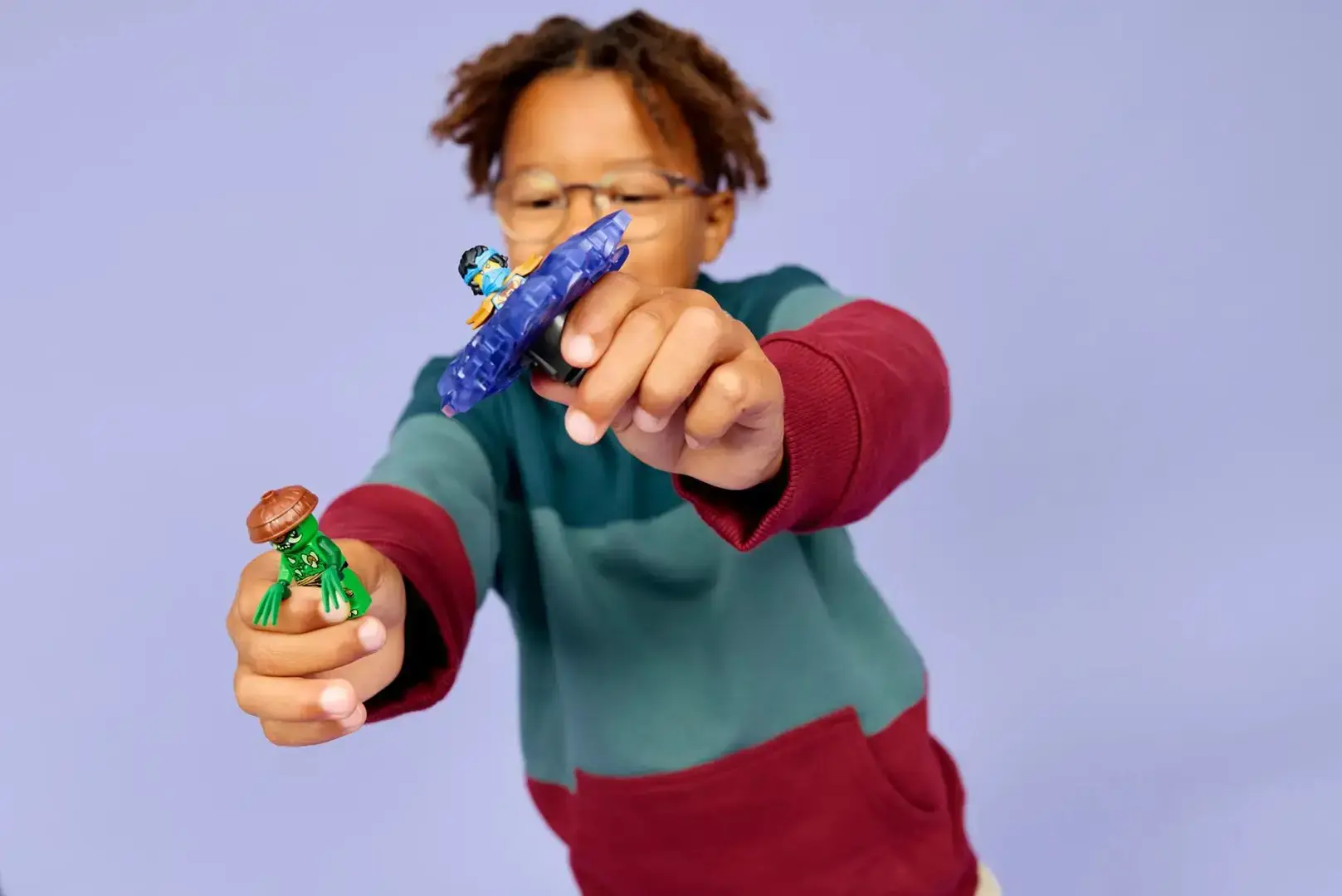 LEGO NINJAGO 71849 Nya vs Elemental Monster Spinner