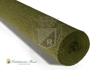 Krepinis popierius 180g.Nr.17A8 Olive Green by Tiffanie Turner