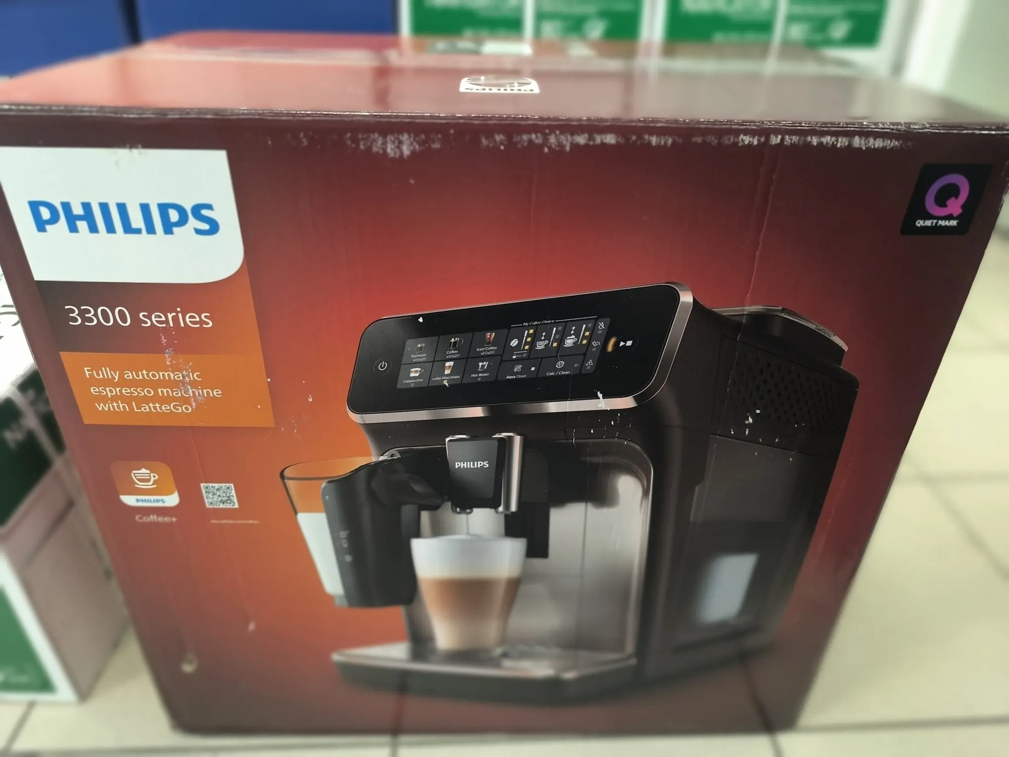 Kavos aparatas Philips EP3343_90_OPEN, 1500 W, Fully-auto