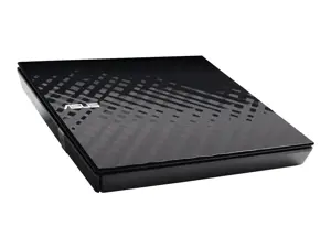 ASUS SDRW-08D2S-U Lite, juoda, horizontali, stalinis / nešiojamasis kompiuteris, DVD±RW, USB 2.0, CD, CD-R, CD-ROM, CD-RW, DVD, DVD+R, DVD+R DL, DVD+RW, DVD-R, DVD-R DL, DVD-RAM, DVD-ROM, DVD-RW