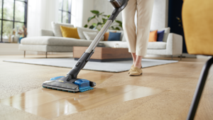 Philips 8000 Series Aqua Plus XC8349/01 Cordless Vacuum, Stick vacuum, Bagless, Black, 0.6 L, 18.3 l/s, Dry&wet