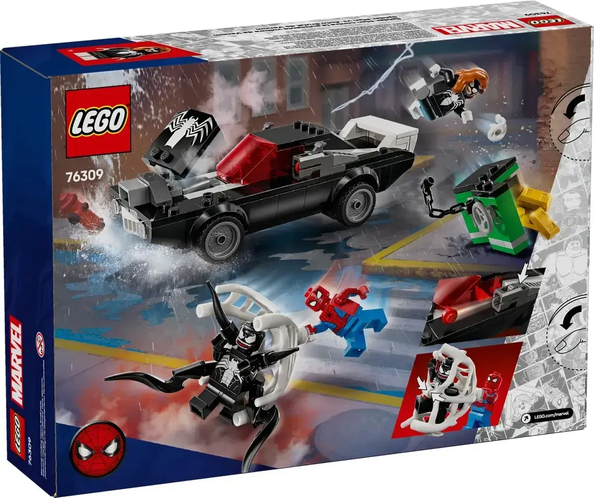 LEGO MARVEL 76309 Spider-Man vs. Venom Muscle Car
