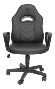 Gaming chair DELTACO GAMING Junior, PU leather, black / GAM-094