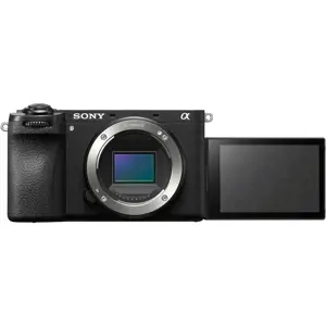 "Sony α α6700", 27 MP, 6192 x 4128 taškų, "Exmor R CMOS", "4K Ultra HD", jutiklinis ekranas, juoda