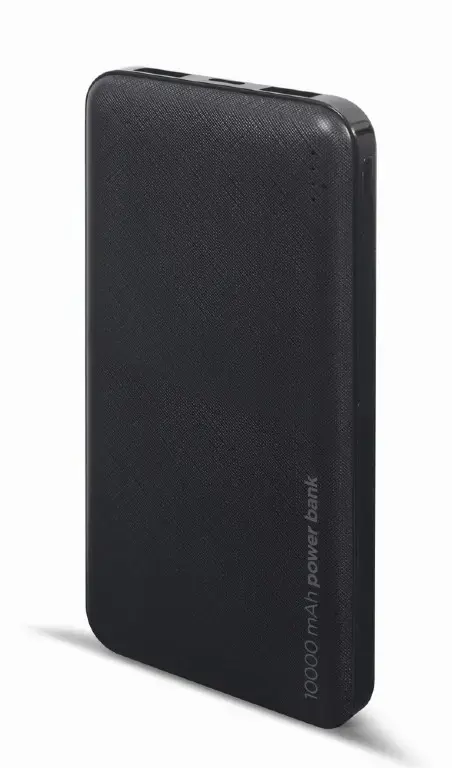 GEMBIRD PB10-02 10000 mAh maitinimo bankas, juodas
