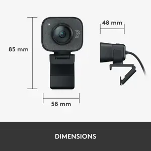 "Logitech StreamCam", 1920 x 1080 taškų, "Full HD", 60 kadrų per sekundę, 1080p, 2 - 3,7 mm, 0,1 m