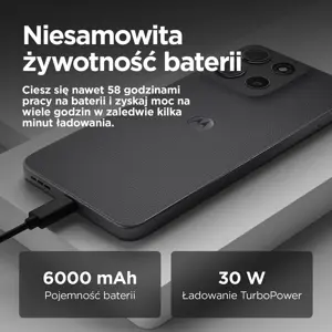 Motorola moto g15 power 17.1 cm (6.72") Dual SIM Android 15 4G USB Type-C 8 GB 256 GB 6000 mAh Grey
