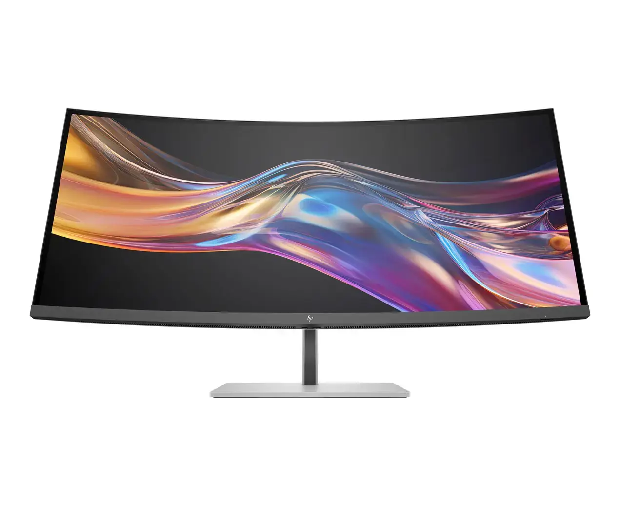 HP 738pu Series 7 Pro Curved TB4 Charging Monitor - 37.5" 3840x1600 WQHD+ 400-nit 60Hz AG, Curved, IPS Black HDR 400, USB-C(100W/65W/15W)/HDMI/ DP Daisy-Chain, 5x USB-A, speakers, RJ-45 LAN, height adjustable/tilt/swivel, 3 years (Z38c)