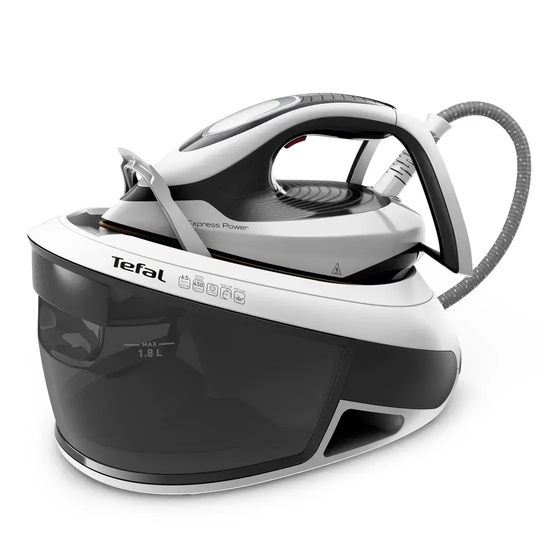 Tefal Express Power SV8130 2800 W 1.8 L Durilium AirGlide Autoclean soleplate Black, White