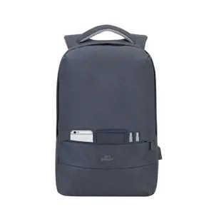 NB DĖKLAS SU APSAUGA NUO VAGYSTĖS 15,6"/7562 TAMSIAI PILKAS RIVACASE