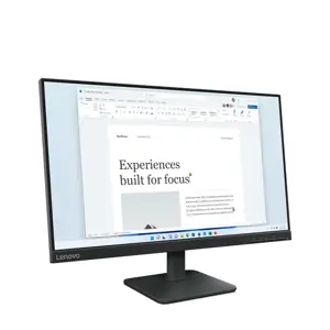 Lenovo L24-4e computer monitor 60.5 cm (23.8") 1920 x 1080 pixels Full HD LCD Black