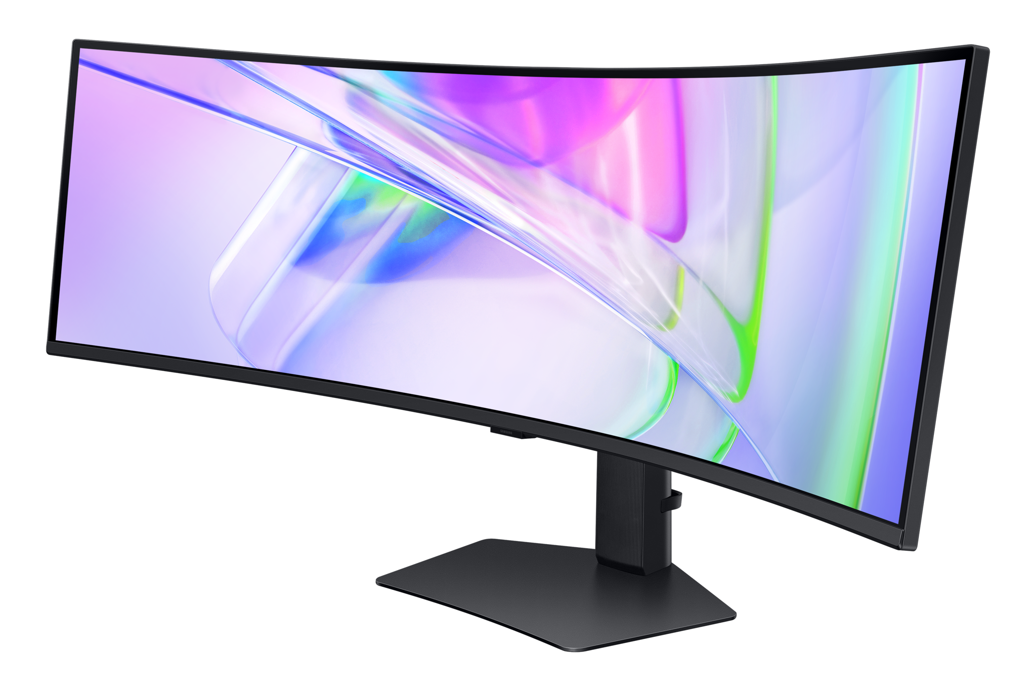 Samsung S95UC, 124.5 cm (49"), 5120 x 1440 pixels, DQHD, LCD, 5 ms, Black