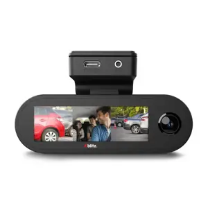 XBLITZ VECTOR 3CH 3-CHANNEL DVR WITH REARVIEW CAMERA, Wi-Fi, AND GPS