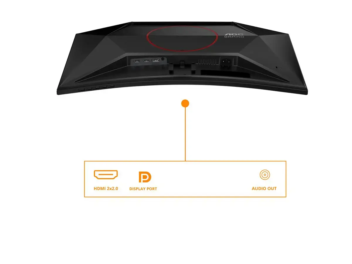 AOC | C27G42E | 27 " | VA | FHD | 16:9 | 180 Hz | 1 ms | 1920 x 1080 pixels | 300 cd/m² | HDMI ports quantity 2 | Black