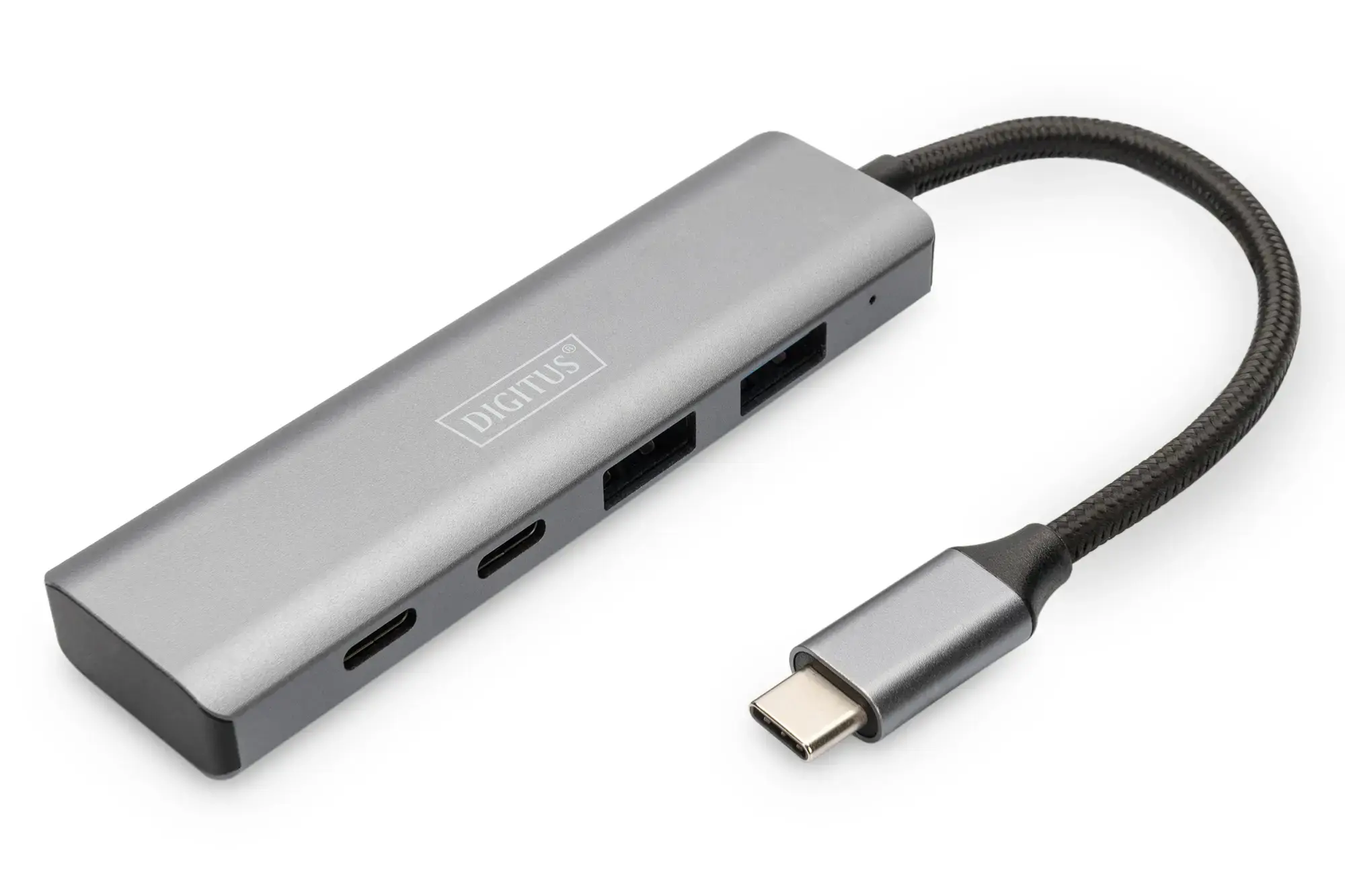 DIGITUS USB-C 4 prievadų šakotuvas 2x USB-A + 2x USB-C Gen2