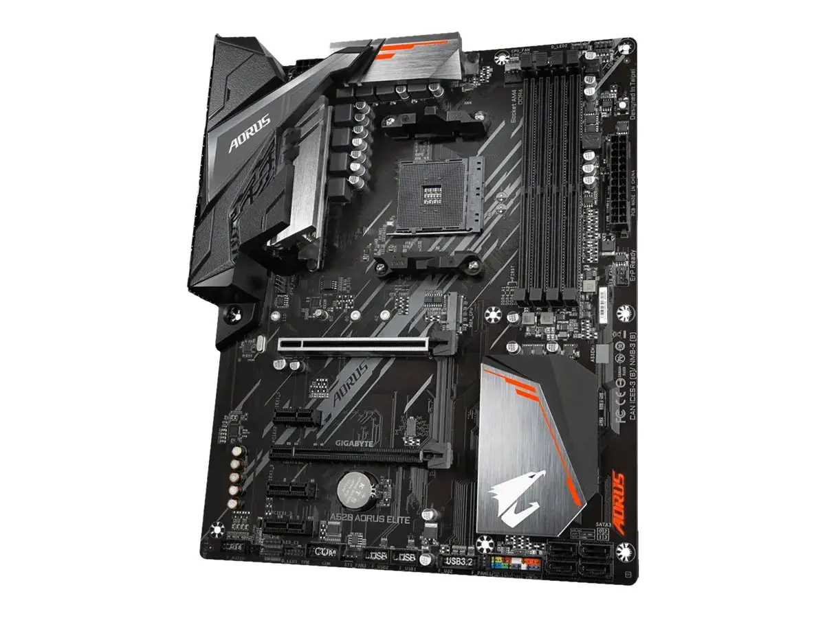 Gigabyte A520 AORUS ELITE, AMD, "Socket AM4", 3 kartos "AMD Ryzen™ 3", 3 kartos "AMD Ryzen 5", 3 kartos "AMD Ryzen™ 7", 3 kartos..., "Socket AM4", DDR4-SDRAM, 128 GB