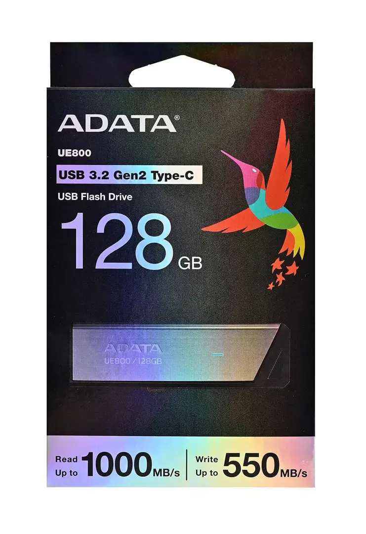 ATMINTIES KAUPIKLIS FLASH USB-C 128GB/SILV AELI-UE800-128G-CSG ADATA