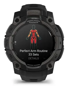 SMARTWATCH INSTINCT 3 AMOLED/BLACK/BLK 010-02936-00 GARMIN