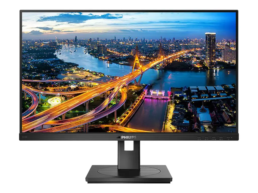 Monitorius Philips B Line 243B1/00, 60.5 cm (23.8"), 1920 x 1080 pixels, Full HD, LED, 4 ms, Black