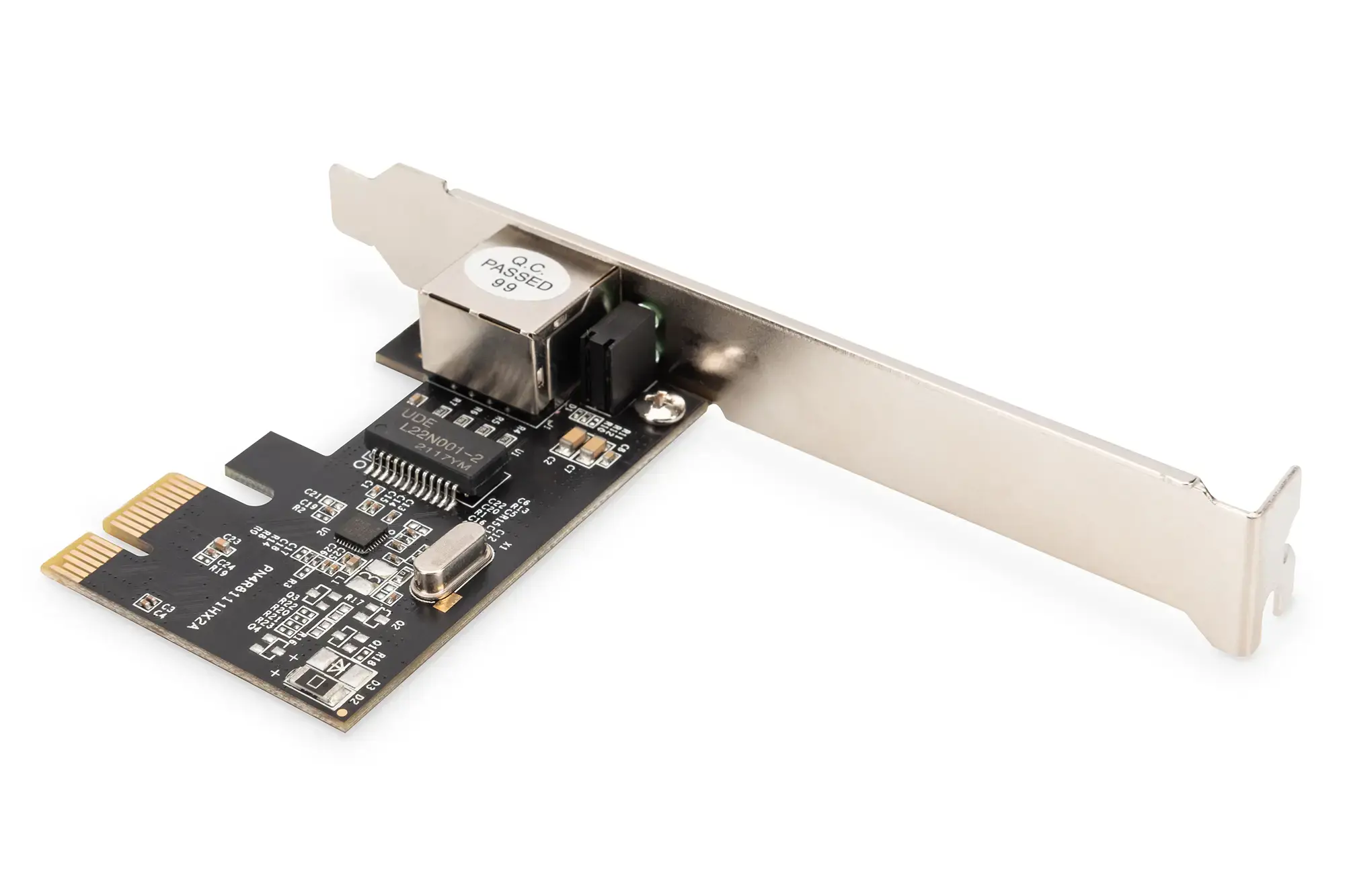 DIGITUS Gigabit Ethernet PCI Express kortelė 32 bitų žemo profilio laikiklis Realtek RTL8111H