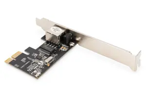 DIGITUS Gigabit Ethernet PCI Express kortelė 32 bitų žemo profilio laikiklis Realtek RTL8111H