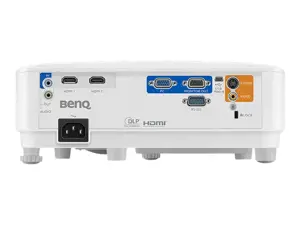 BENQ MW550 DLP projektorius 3 600 ANSI liumenų WXGA 1280x800 20000:1 16:10 3D-fahig RS232 HDMI USB1x2W D-Sub Smart Eco