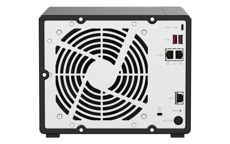 QNAP TS-H973AX, NAS, bokštas, "AMD Ryzen", V1500B, juodas