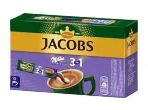 Kavos gėrimas JACOBS 3in1 Milka, 10 x 18 g
