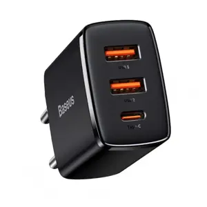 MOBILUSIS SIENINIS ĮKROVIKLIS 30W/JUODAS CCXJ-E01 BASEUS