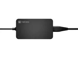 NATEC nešiojamųjų kompiuterių įkroviklis Grayling USB-C 65W, skirtas nešiojamiesiems kompiuteriams,…