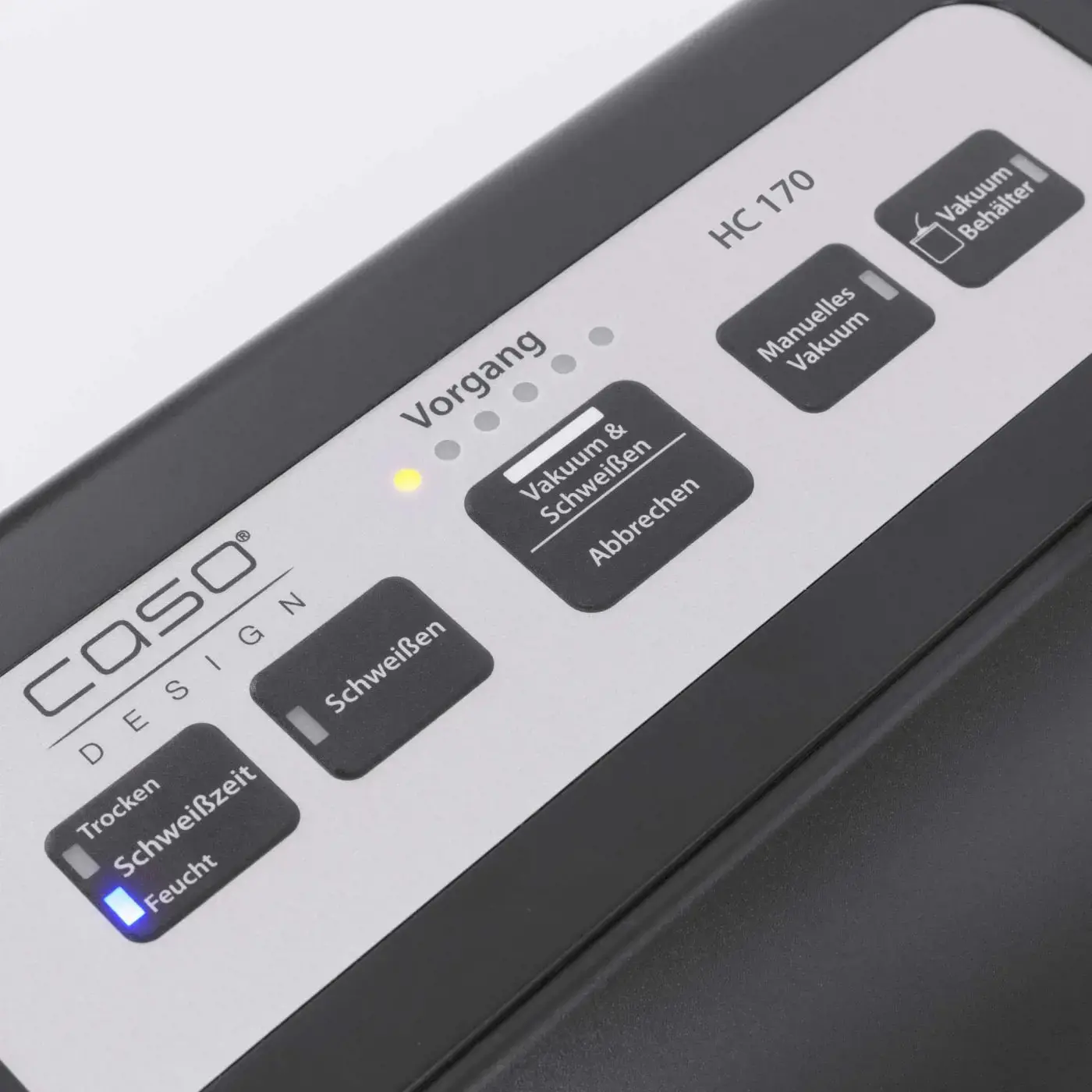 Vakuumatorius Caso HC 170, Juoda