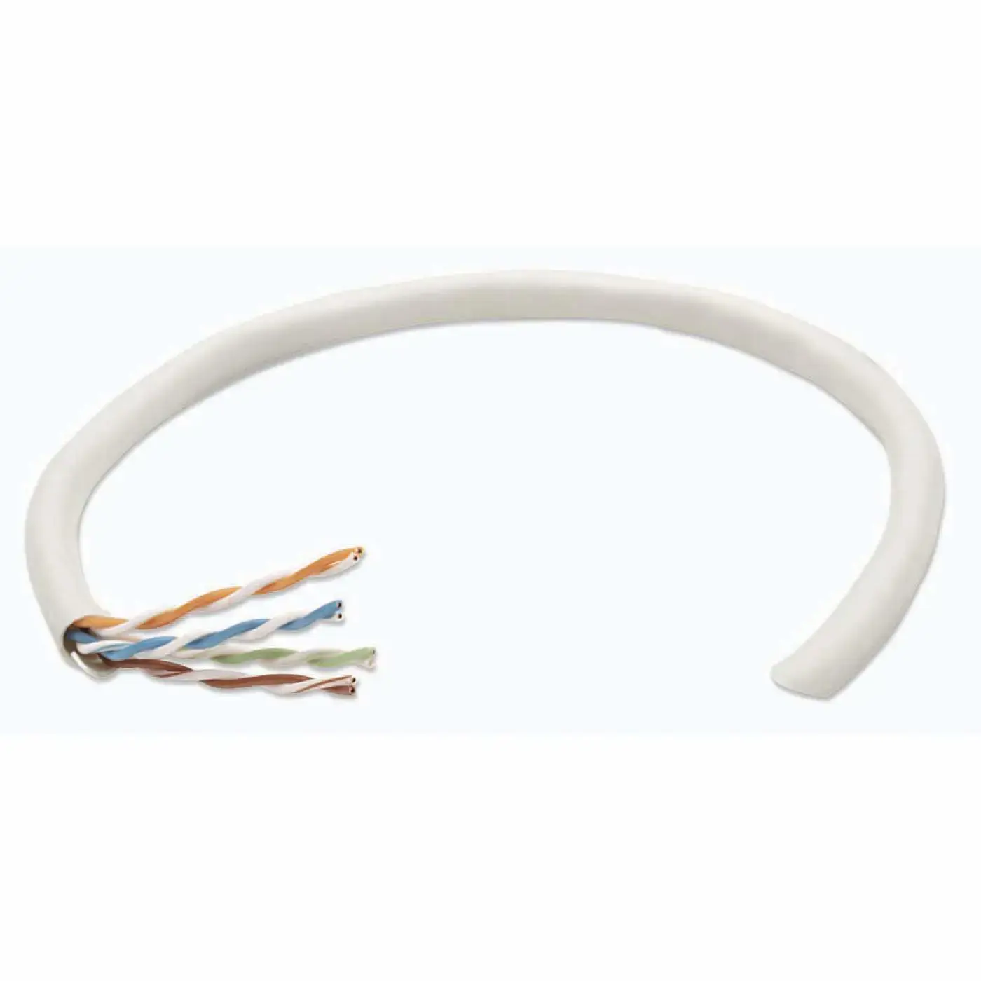 Intellinet Network Bulk Cat6 Cable, 23 AWG, Solid Wire, 305m, Grey, CCA, U/UTP, Box, 305 m, Cat6, U/UTP (UTP), Grey