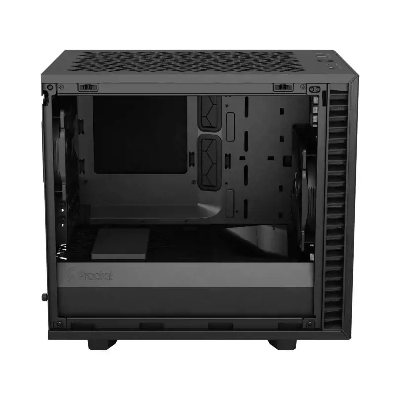 Fractal Design Define 7 Nano Black TG Light Tint, Mini ITX, Mini-DTX, maitinimo šaltinis pridedamas Ne