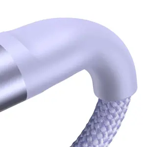 Baseus Flash Series II USB Type C | USB Type A cable - USB Type C | Lightning | micro USB 100 W 1.5 m purple (CASS030205)