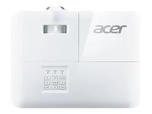 "Acer S1386WH", 3600 ANSI liumenų, DLP, WXGA (1280x800), 20000:1, 16:10, 914,4-7620 mm (36-300")